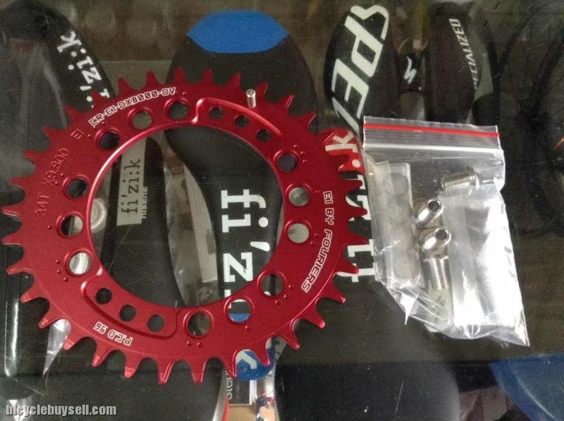 Fouriers Oval Single Chain Ring 34T / M7000,M8000,M9000 Suitable / 11s Taiwan Made  (free pos w.m)