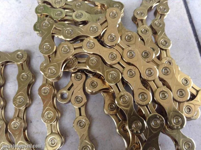 Kmc X11L Super Light Gold Hollow Chain - 11speed -- free courier