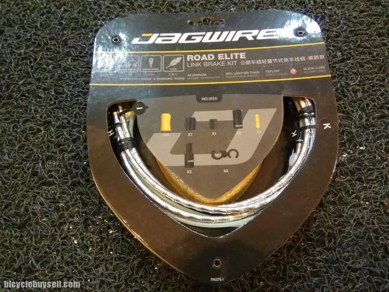 Jagwire Road Elite Link Brake Kit (Black/Silver/Gold Colour)