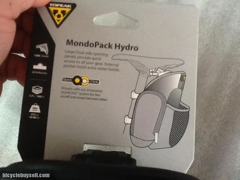 Topeak MondoPack Hydro Saddles Bag With Bottle Insert | Taiwan  @ free pos