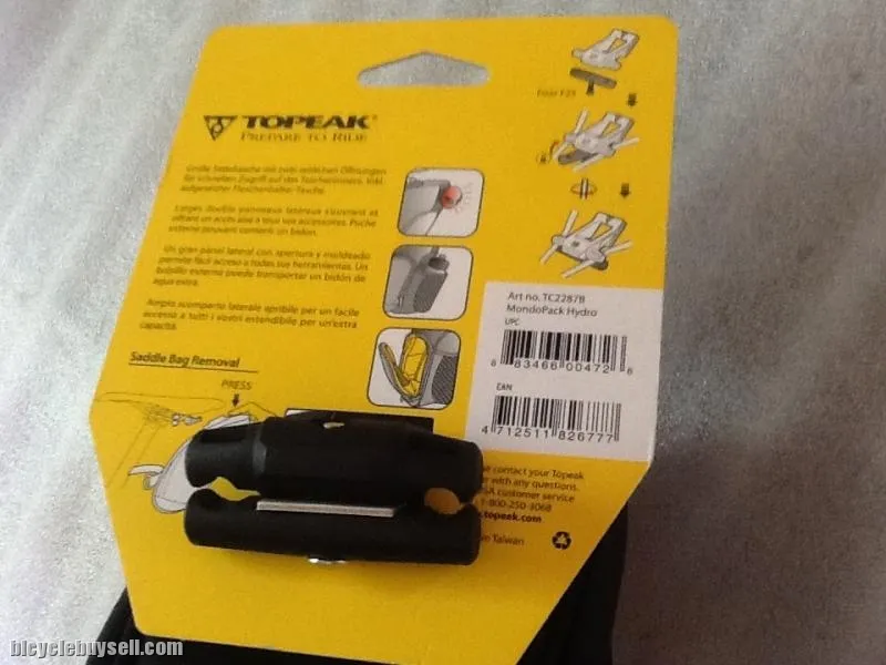 Topeak MondoPack Hydro Saddles Bag With Bottle Insert | Taiwan  @ free pos