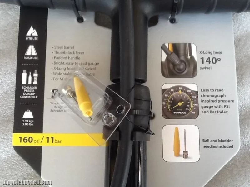Topeak Joe Blow Max HP Floor Pump 160psi Road/MTB | Taiwan @ free pos