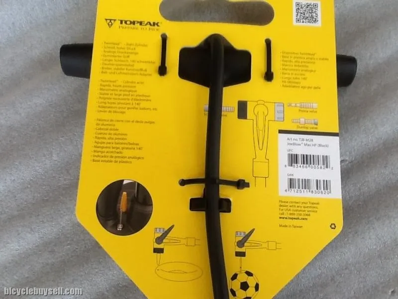 Topeak Joe Blow Max HP Floor Pump 160psi Road/MTB | Taiwan @ free pos