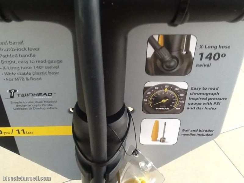 Topeak Joe Blow Max HP ( Road/MTB ) 160psi - Taiwan Made -- free courier