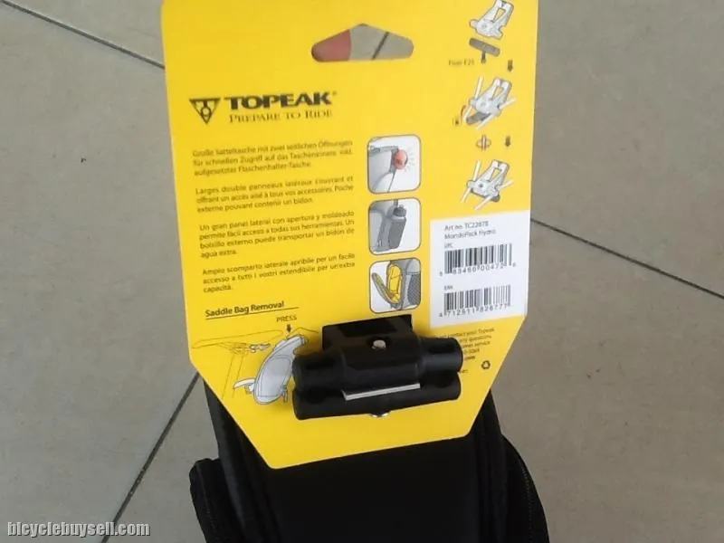 Topeak Mondo Pack Hydro Saddles Bag With Bottle Carrier - Taiwan Made -- free courier