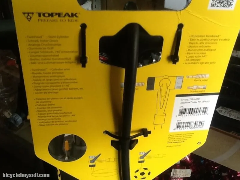 Topeak Joe Blow Max HP 160psi Floor Pump For Road&amp;MTB (free pos w.m.)
