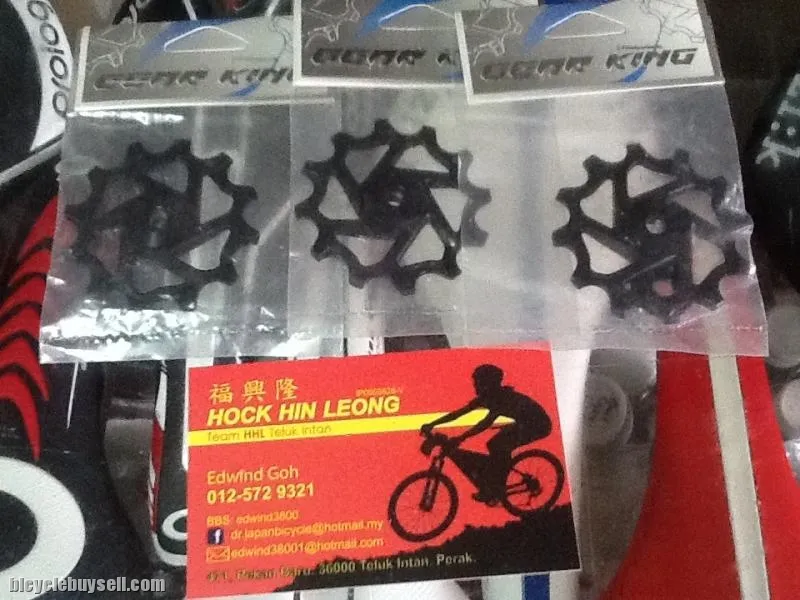 Gear King Rear Deraileur 12T Stable Chain Jockey Wheel / Seal Bearing (free pos w.m)