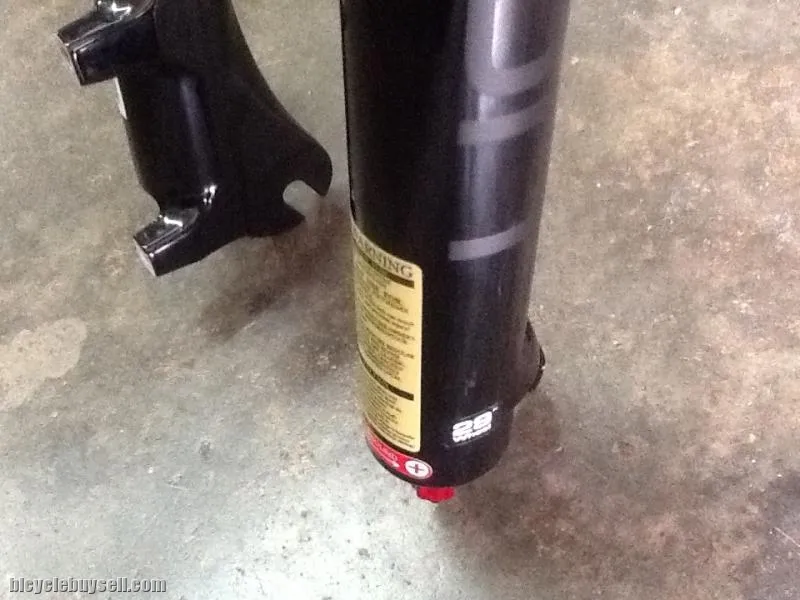 Epixon 29er Air Fork Remote Lockout - All Black - QR/100mm / Latest Model (free pos w.m)