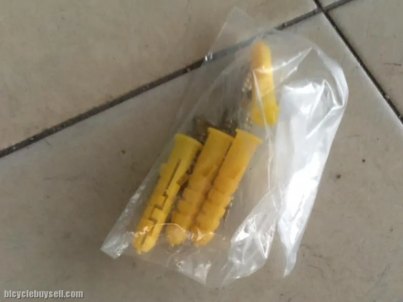 Bicycle Display Wall Hanger + Screw  -- free courier