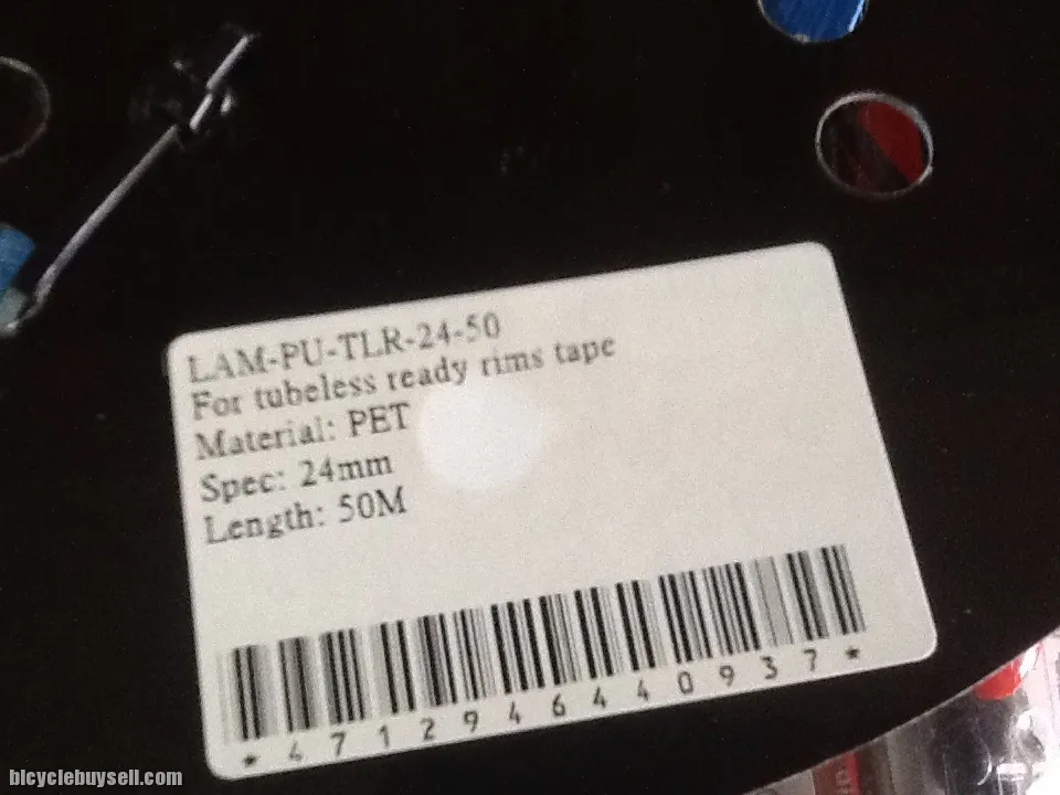 Fouriers Tubeless Tape 24mm - 50meter / Made In Taiwan  (free pos w.m)