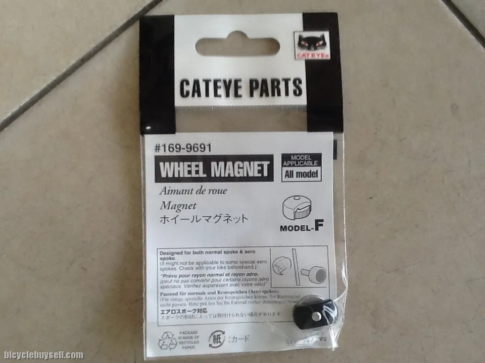 Cateye Wheel Meter Magnet For All Model Compatible - Japan -- free courier