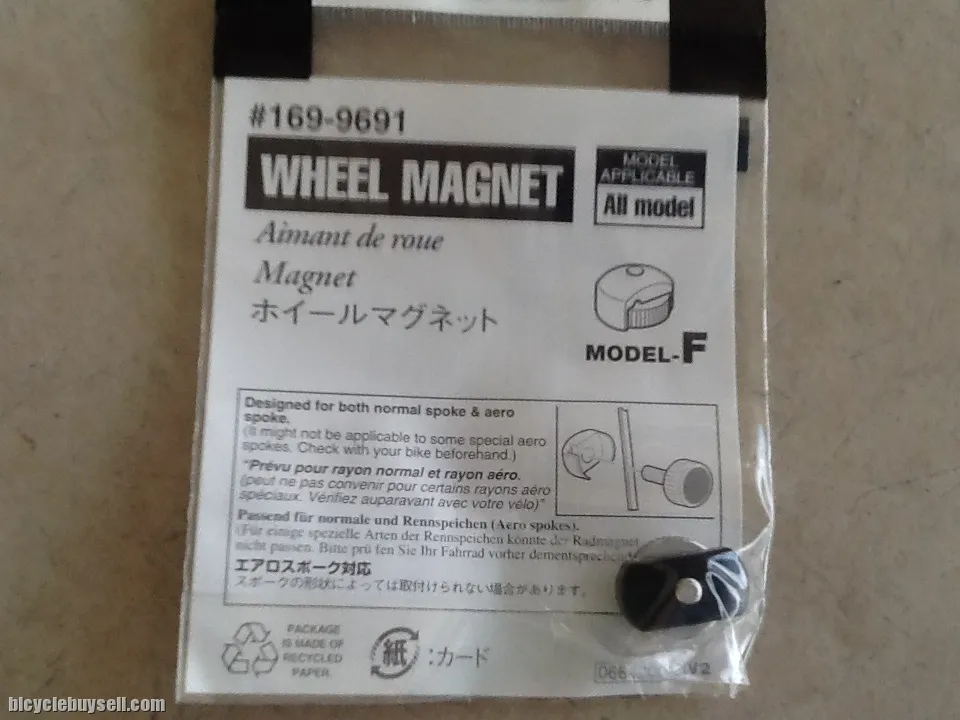 Cateye Wheel Meter Magnet For All Model Compatible - Japan -- free courier