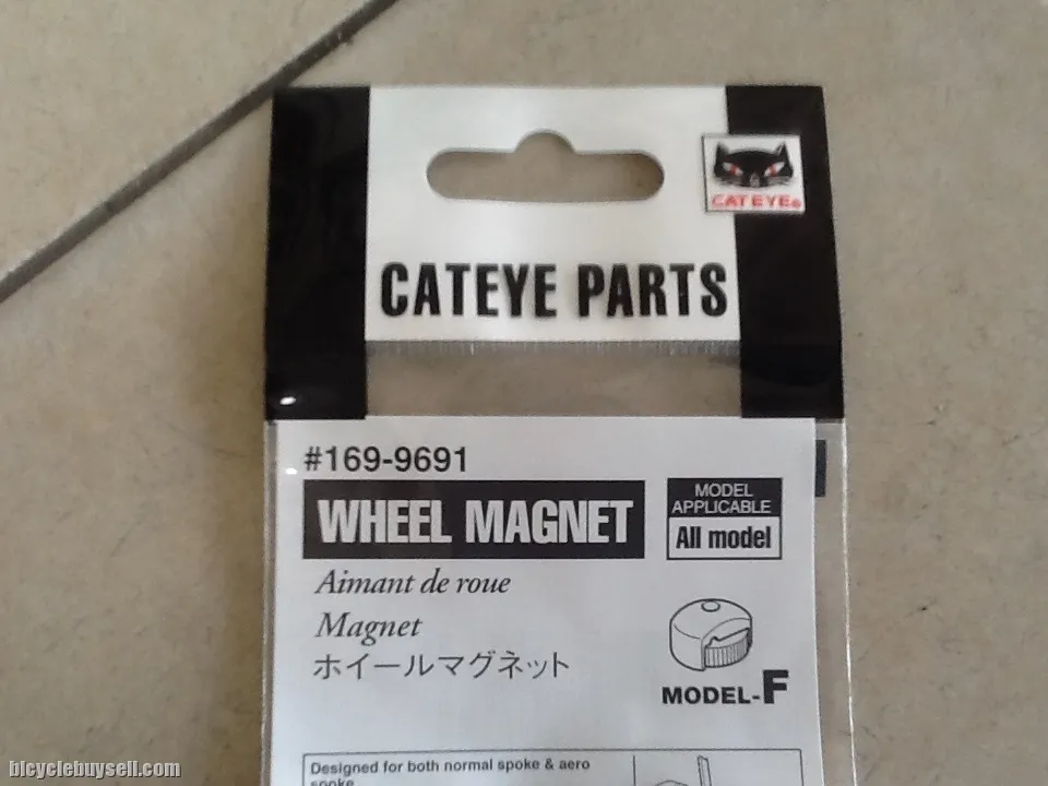Cateye Wheel Meter Magnet For All Model Compatible - Japan -- free courier