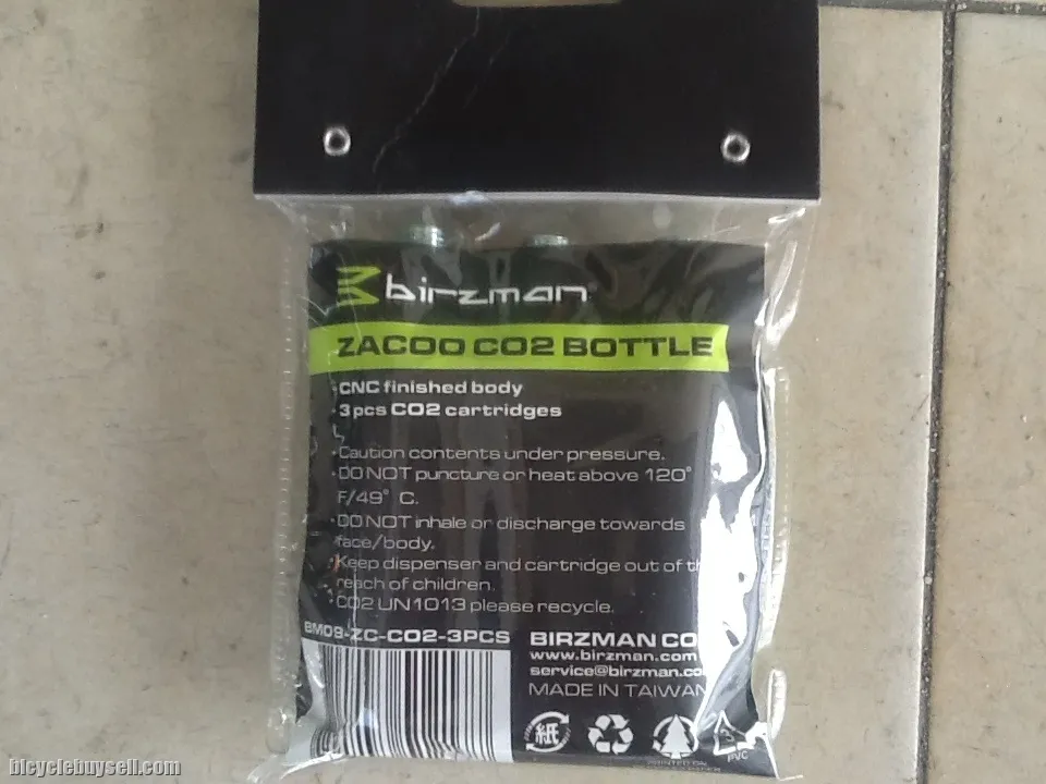 Birzman Zacoo Co2 Refill 16gx3pcs In Pack - Taiwan -- free courier