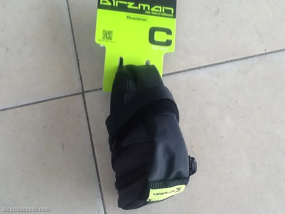 Birzman Roadster 1 Saddle Bag - Black - 0.3 Litre -- free courier
