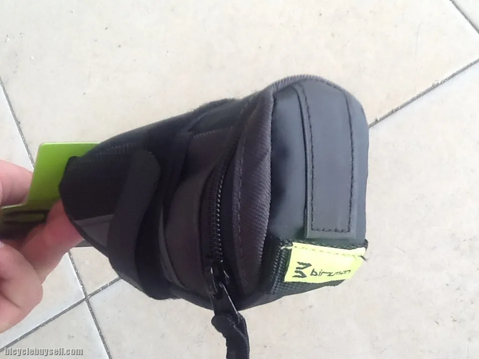 Birzman Roadster 1 Saddle Bag - Black - 0.3 Litre -- free courier