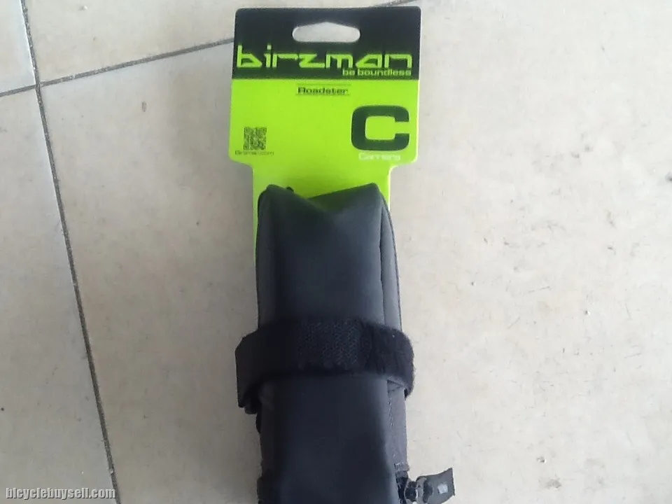 Birzman Roadster 2 Saddle Bag - Black - 0.4 Litre -- free courier