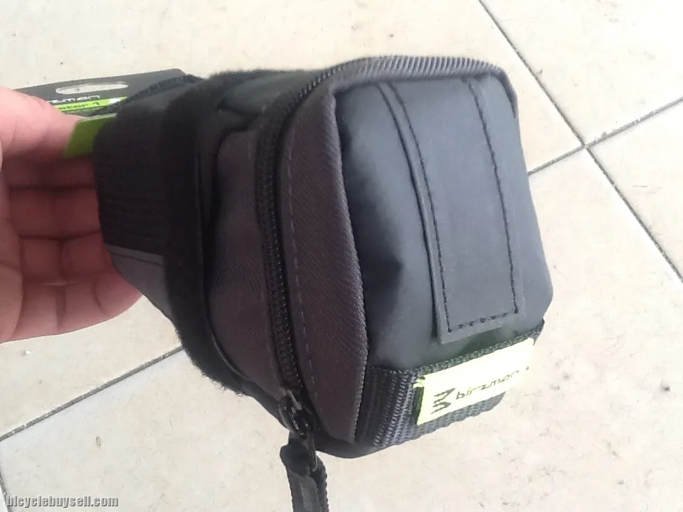 Birzman Roadster 2 Saddle Bag - Black - 0.4 Litre -- free courier