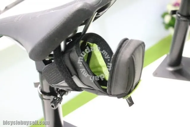 Birzman Roadster 2 Saddle Bag - Black - 0.4 Litre -- free courier