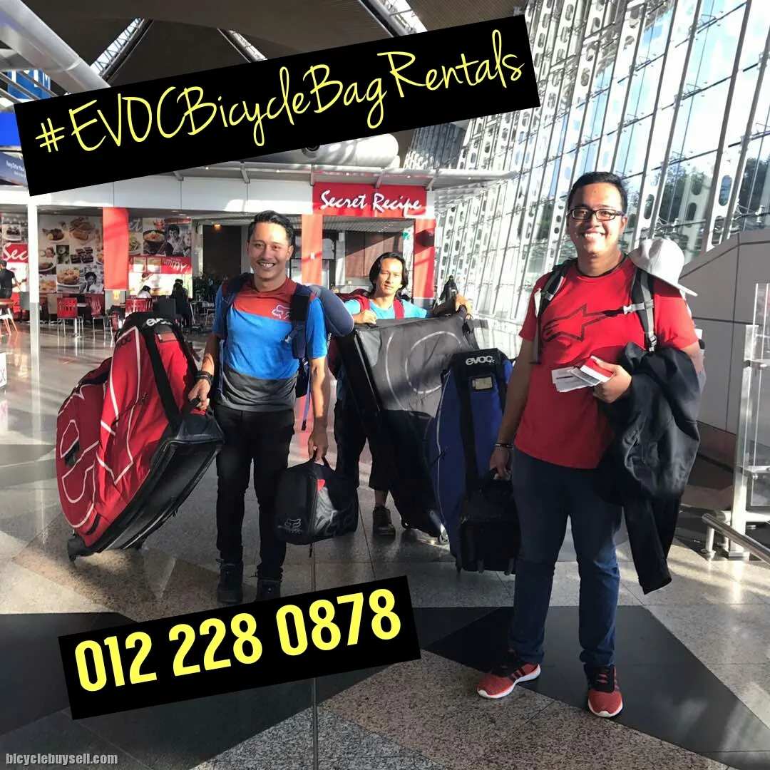 EVOC BICYCLE BAG RENTALS (DAILY RATE AVAILABLE)
