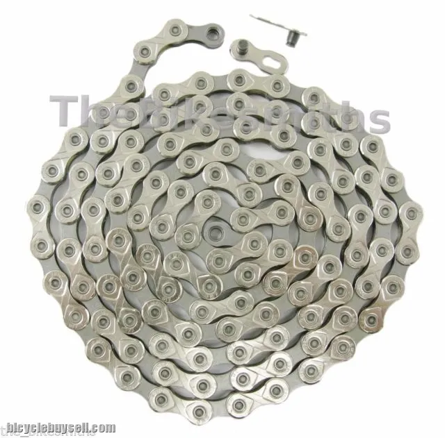 KMC X10 93 Silver 10speed Chain / Taiwan (free pos w.m)