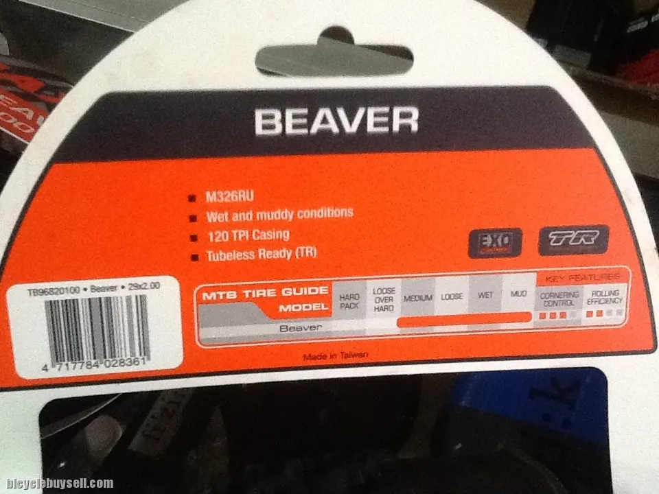 Maxxis Beaver 29x2.0 - EXO/TR Tubeless Ready - 1Pair Taiwan (free pos w.m)