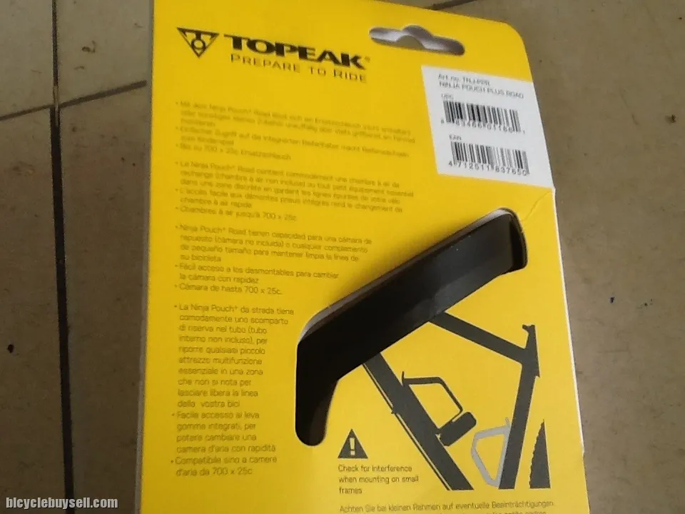 Topeak Ninja Pouch + Road (Inner Tube Bags) Taiwan -- free courier
