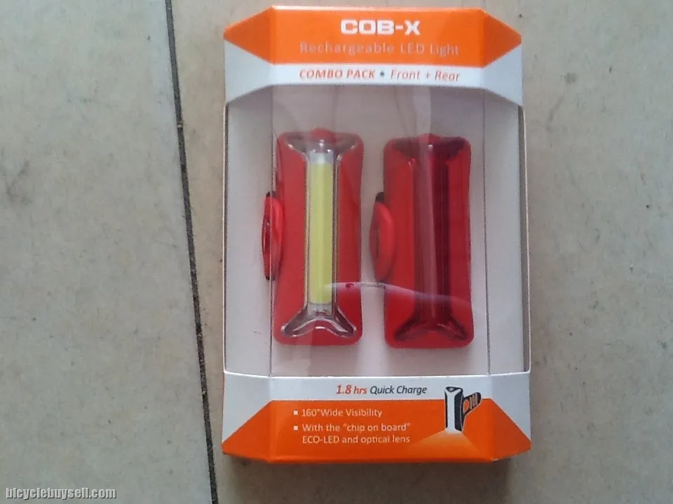 Guee COB-X Combo Front&amp;Rear Rechargeable Lumens - Taiwan -- free courier