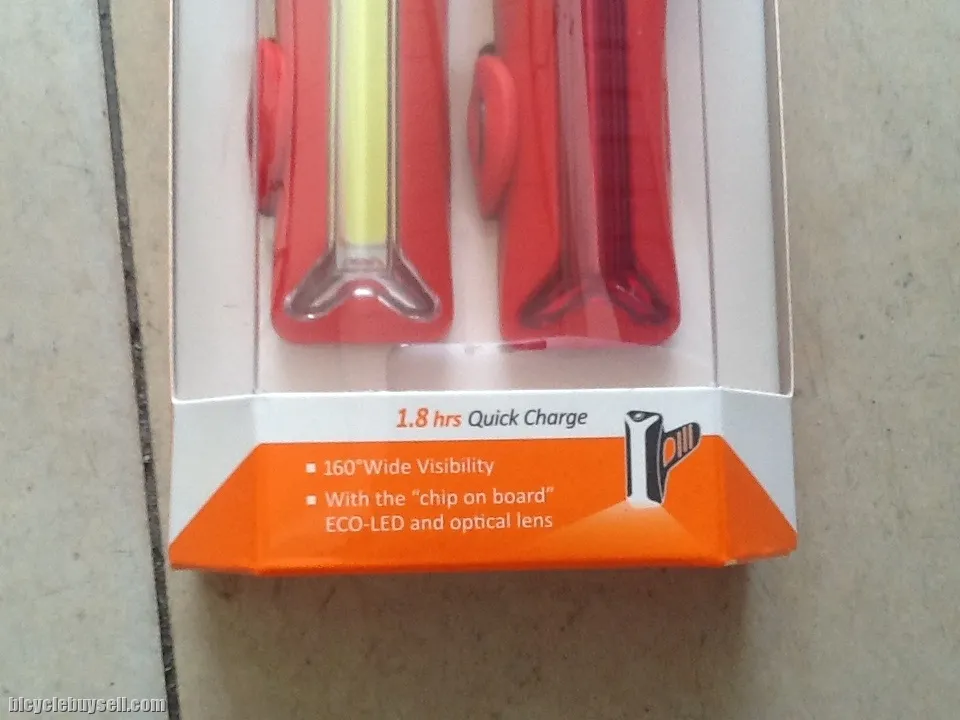 Guee COB-X Combo Front&amp;Rear Rechargeable Lumens - Taiwan -- free courier