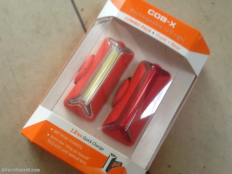 Guee COB-X Combo Front&amp;Rear Rechargeable Lumens - Taiwan -- free courier
