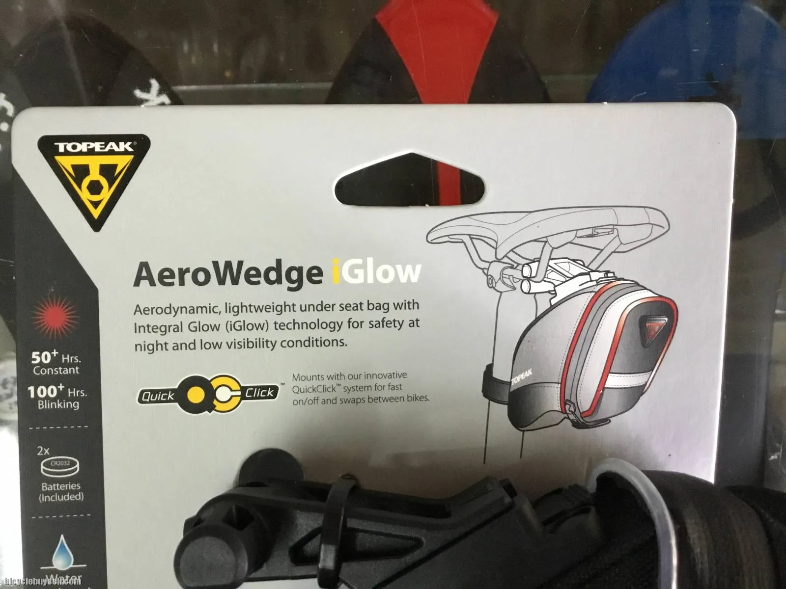 Topeak iGlow Aero Wedge Pack Saddles Bag / Taiwan (free pos w.m)