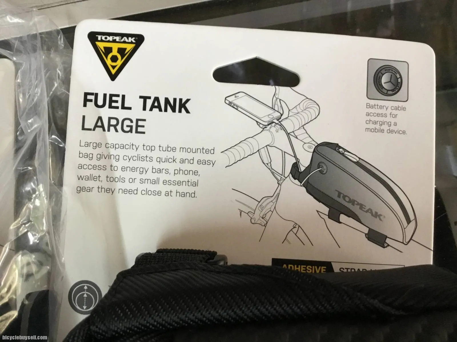 Topeak Fuel Tank TopTube Bag / Large / Taiwan (free pos w.m)