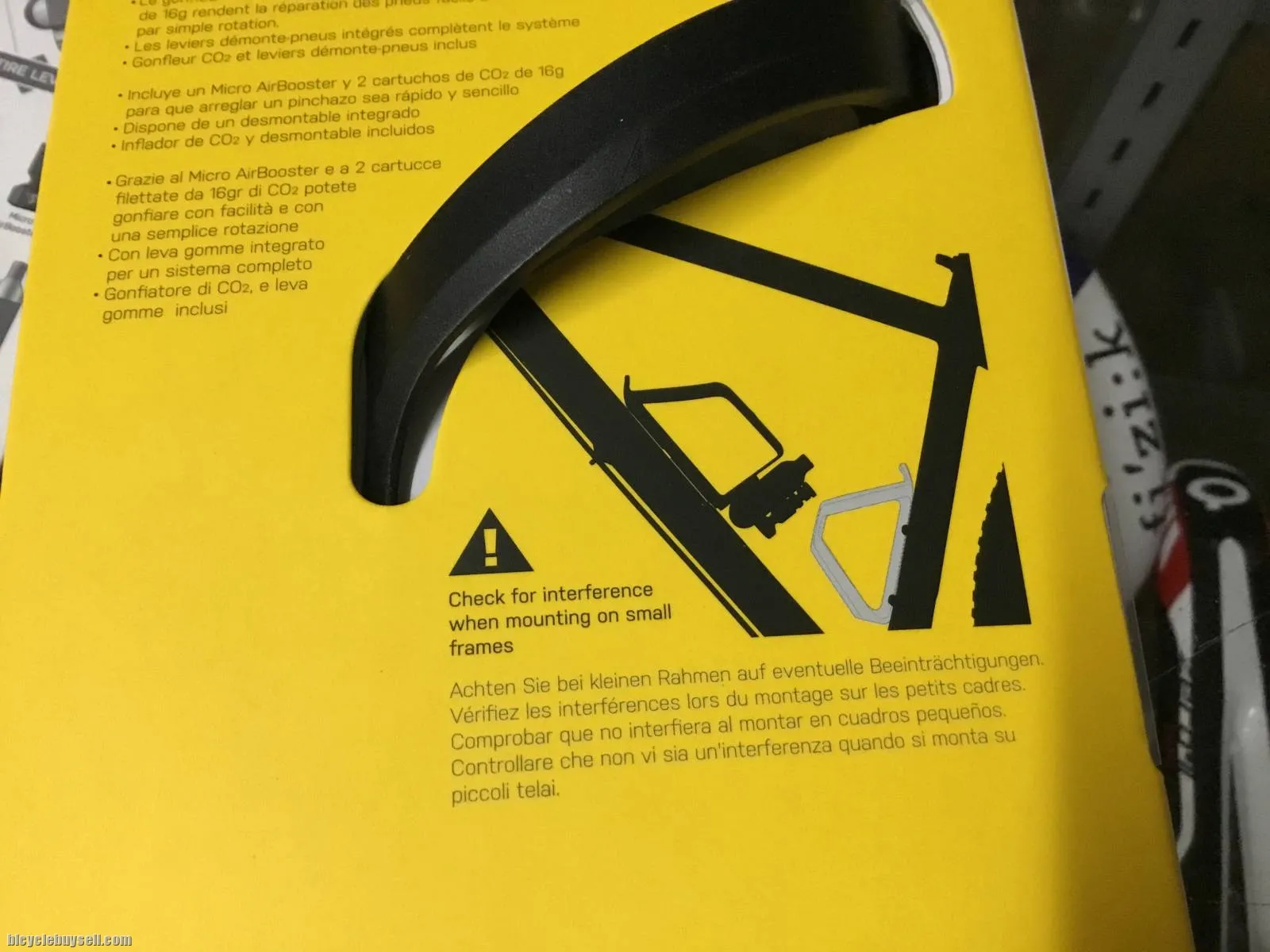 Topeak Ninja Co2 Plus Bottle Cage &amp; Tire Lever  / Taiwan (free pos w.m)