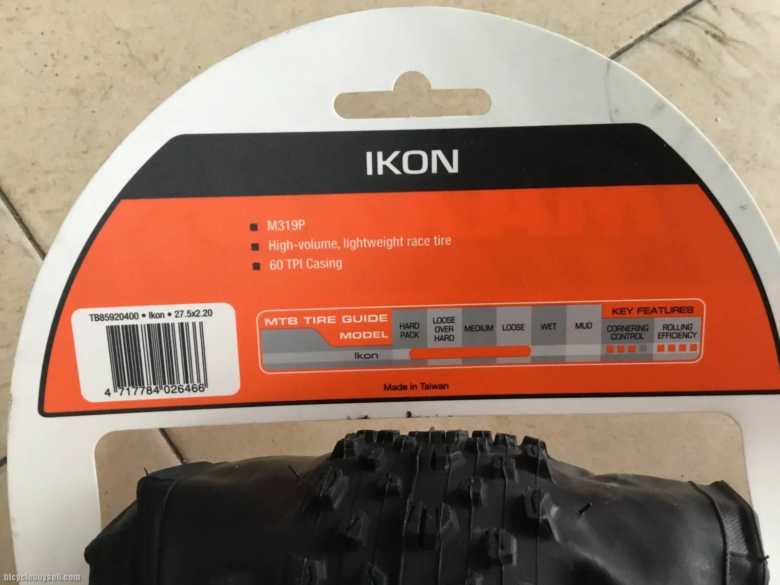 Maxxis Ikon 27.5"x2.2 MTB (1Pair) Folding Bead - Taiwan Made -- free courier