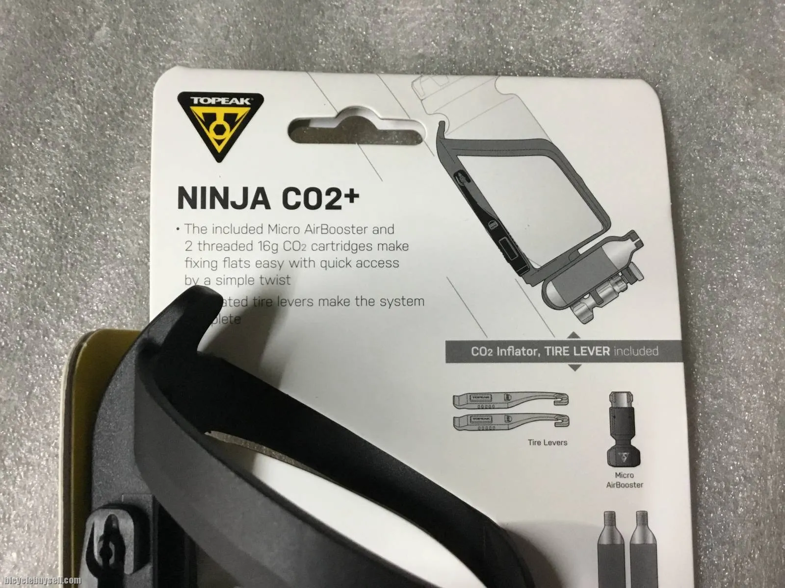 Topeak Ninja CO2 Plus (BottleCage@Tire Lever) Taiwan Made @ free pos