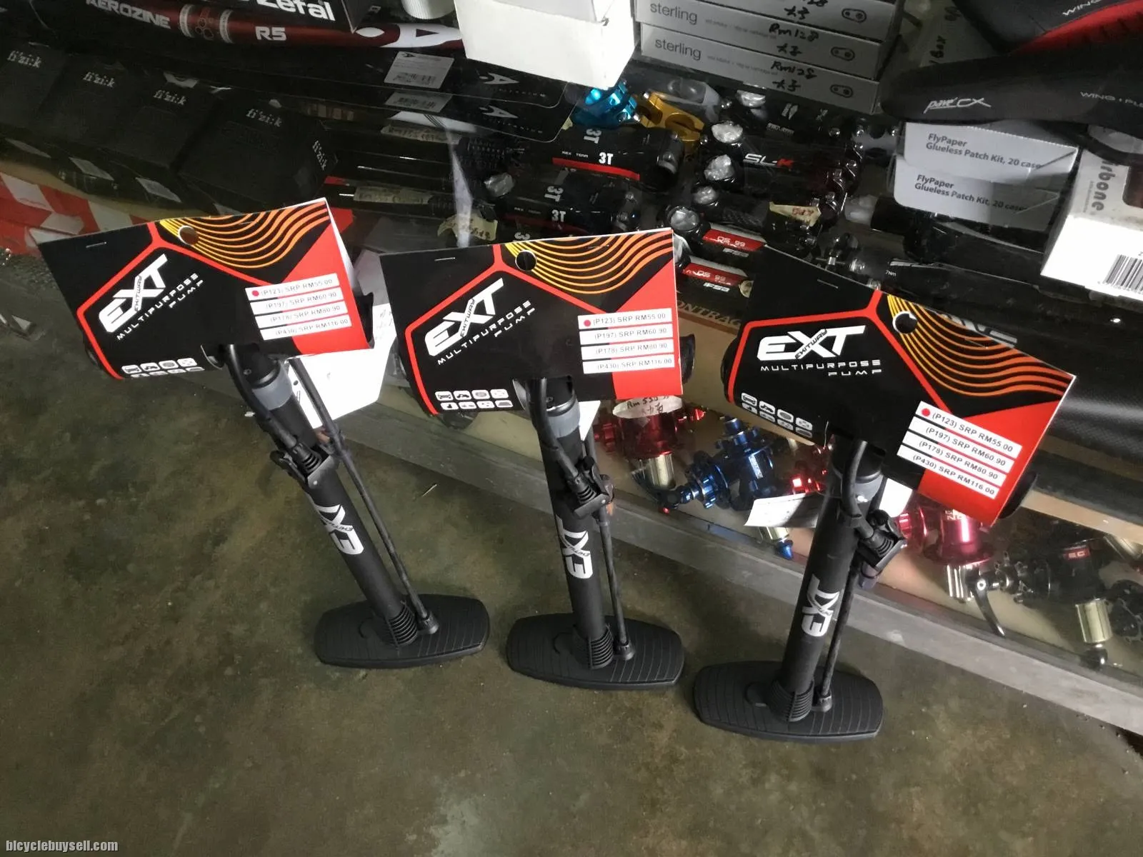 Exitway Multi Purpose Floor Pump (MTB/Road) (free pos w.m)