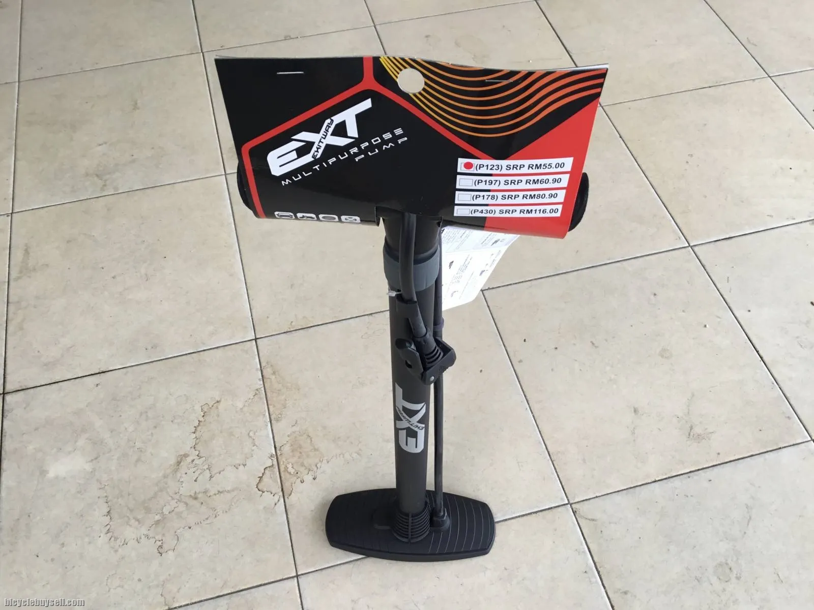 Exitway Floor Pump - Multi Purpose - MTB/Road -- free courier