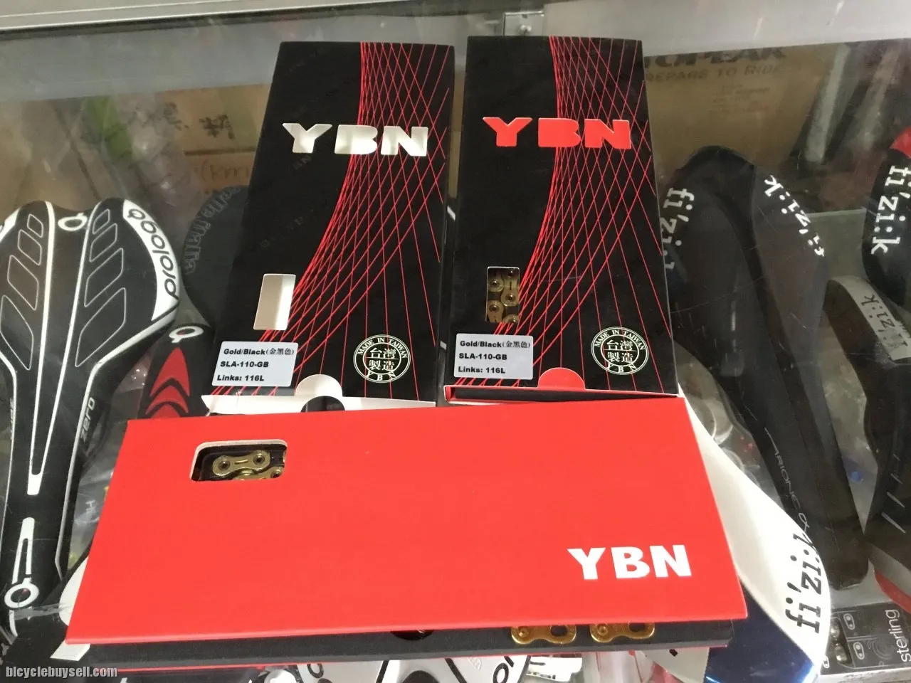 YBN SLA110 11speed Chain / Gold/Black - Limited Color (free pos w.m)