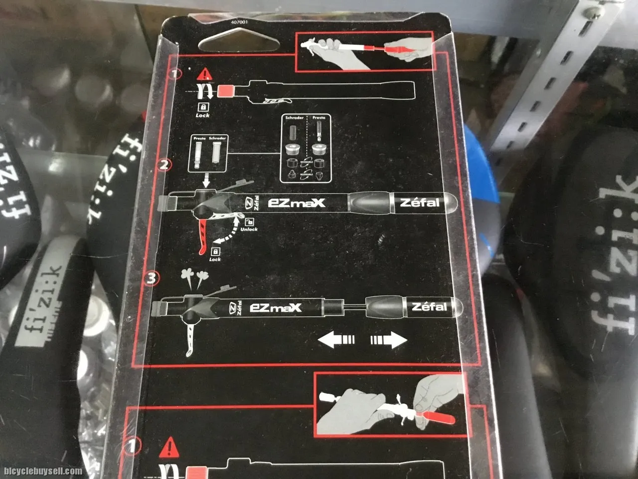 Zefal EZ Max Light / Co2 Pump / 2in1 Pump (free pos w.m)