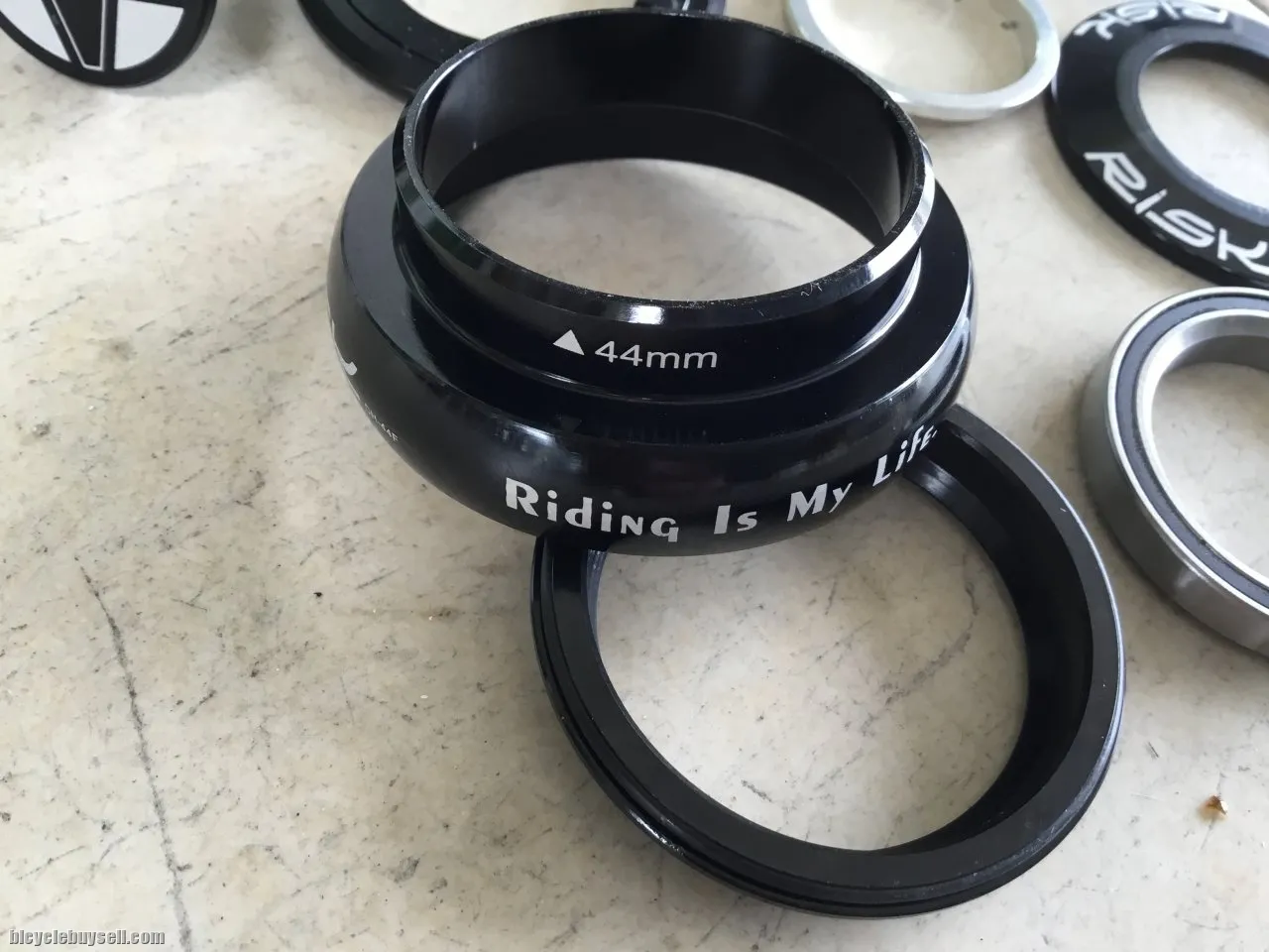 Risk Headset for 44mm frame,Taped fork use-  Free Courier