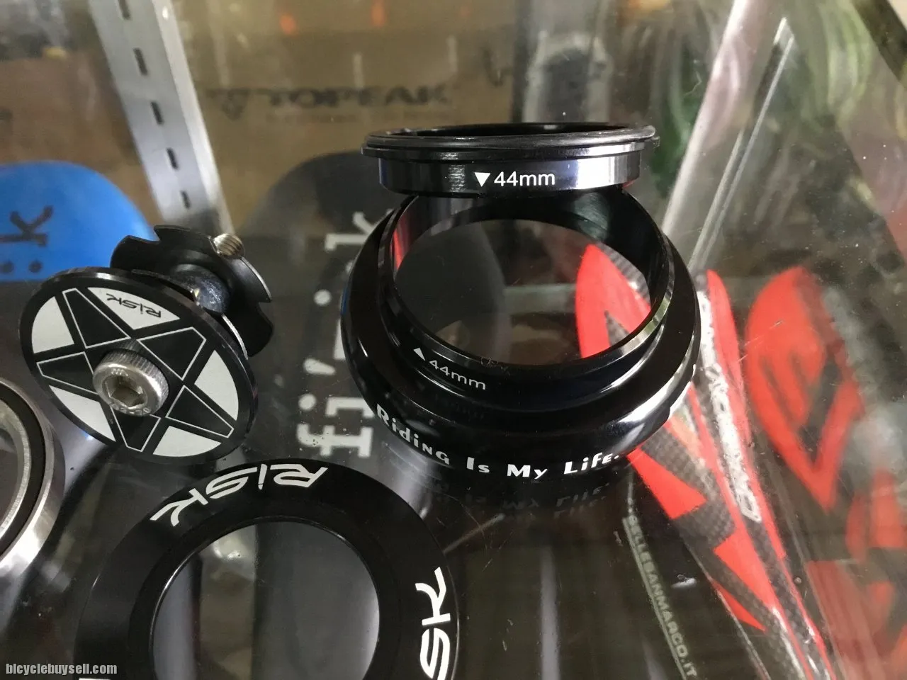 Risk Headset Frame 44mm-Tapered Fork Use (free pos w.m)