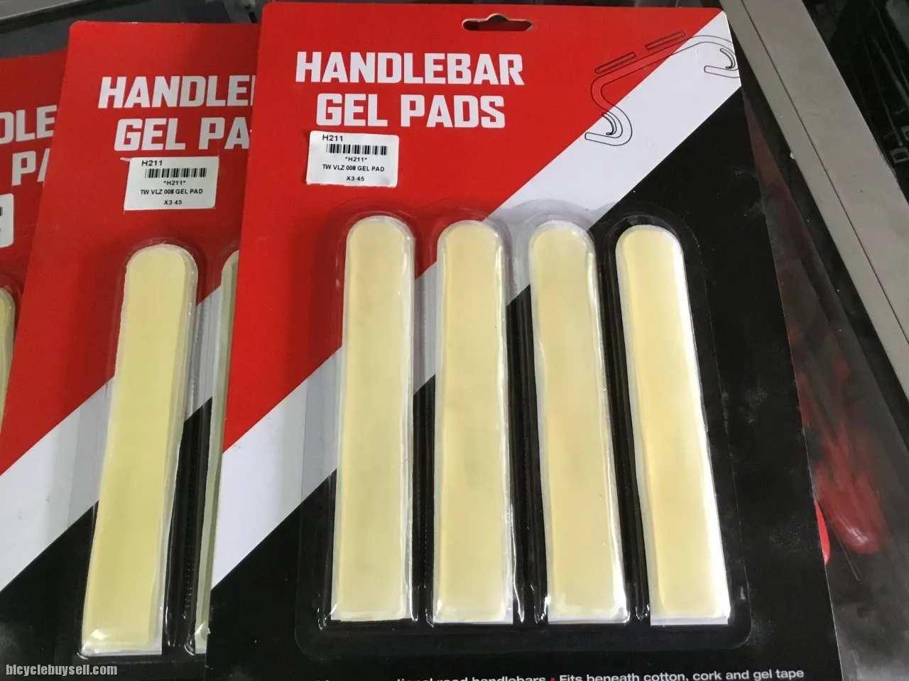 Road Dropbar Handlebar Gel Pads x 4pcs  (free pos w.m)