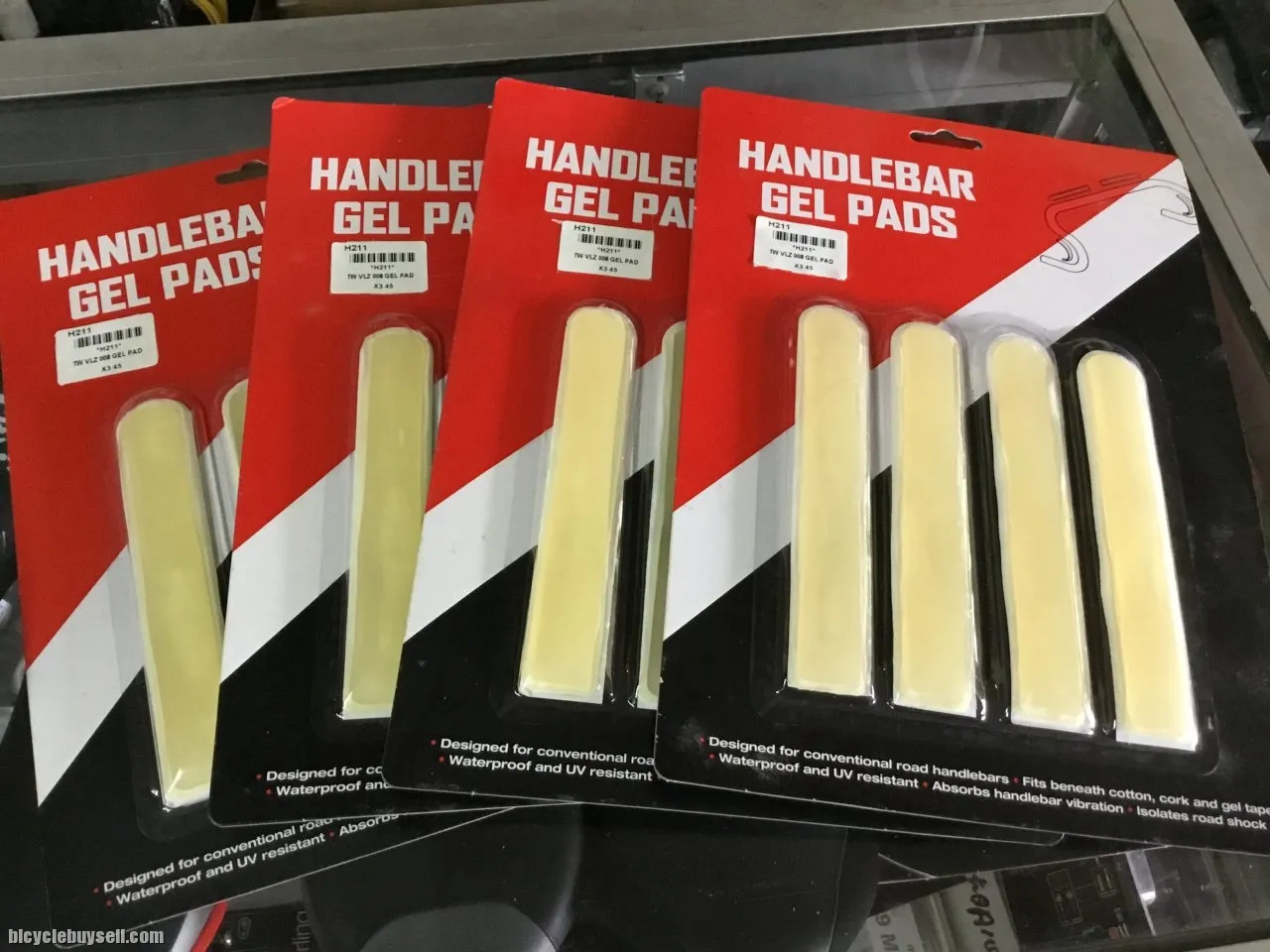 Road Dropbar Handlebar Gel Pads x 4pcs  (free pos w.m)