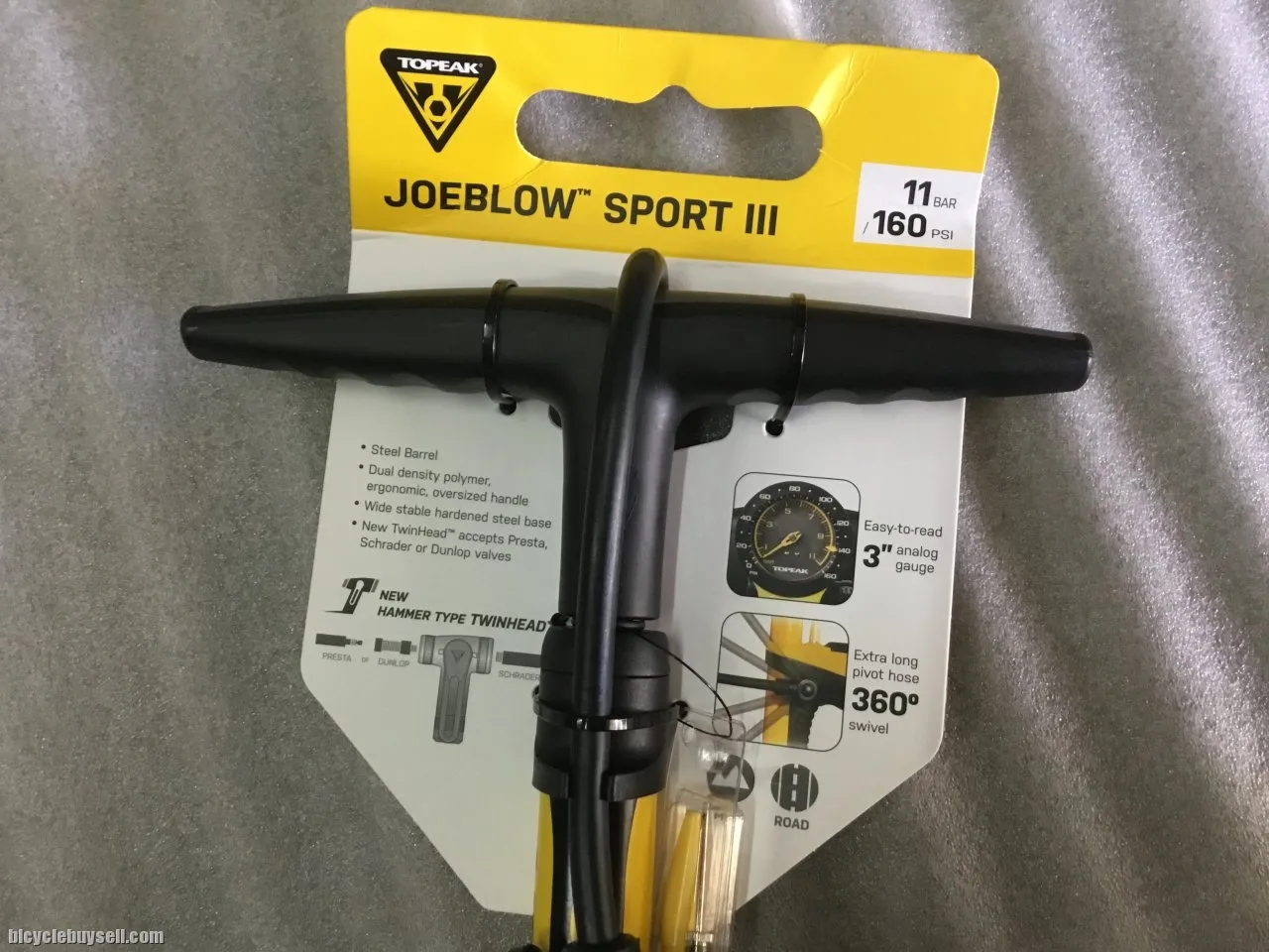 Topeak JoeBlow Sport III | 160psi | Latest Model  @ free pos