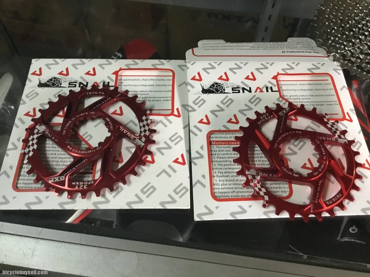 Snail 32T GXP/SRAM ChainRing / DirectMount /6mm Offset (free pos w.m)