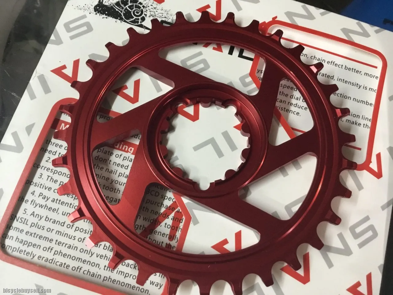 Snail 32T GXP/SRAM ChainRing / DirectMount /6mm Offset (free pos w.m)