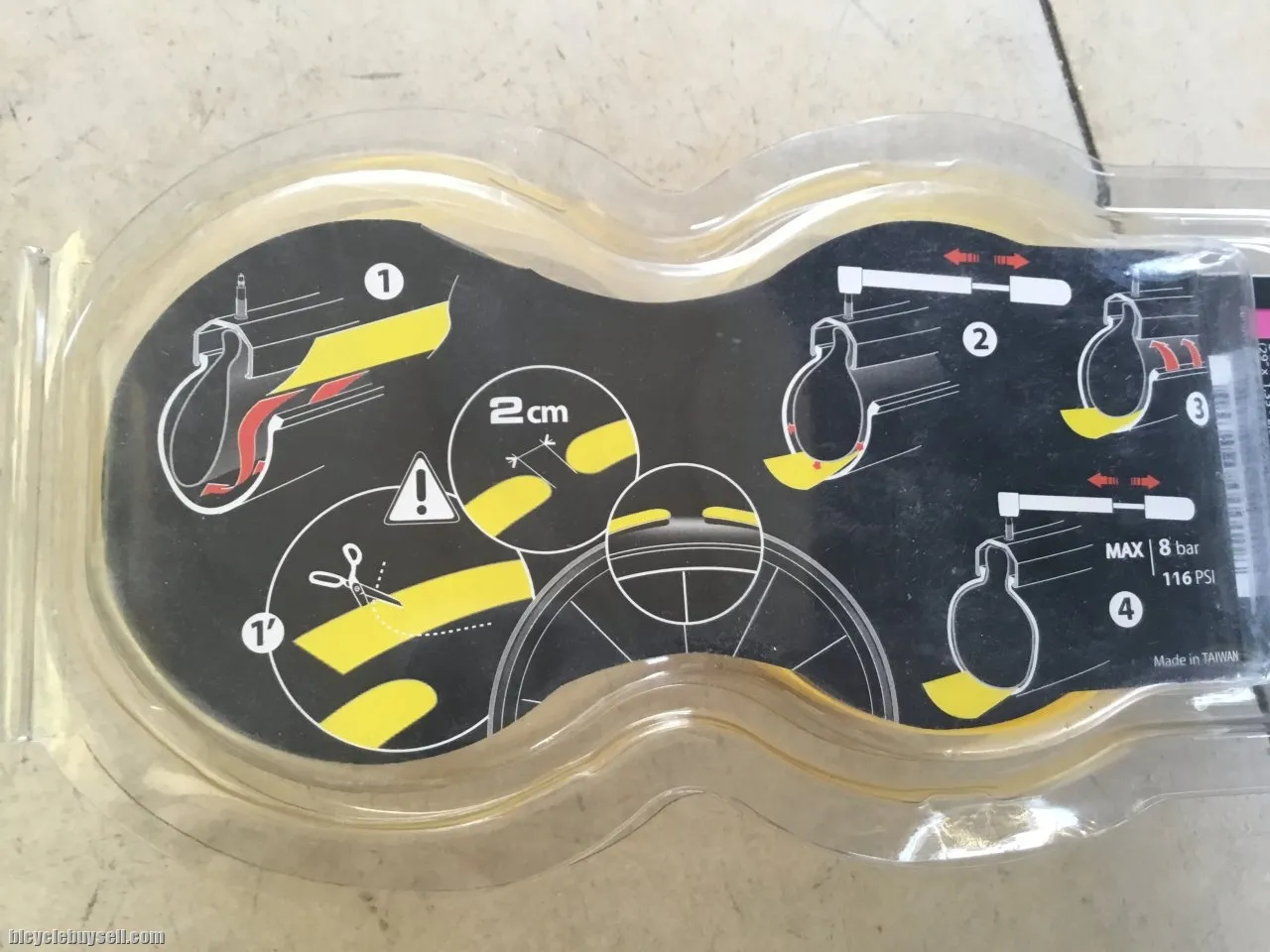 TACX Inner Tire Anti Puncher Tape 19mm For Road - Taiwan â€” free courier