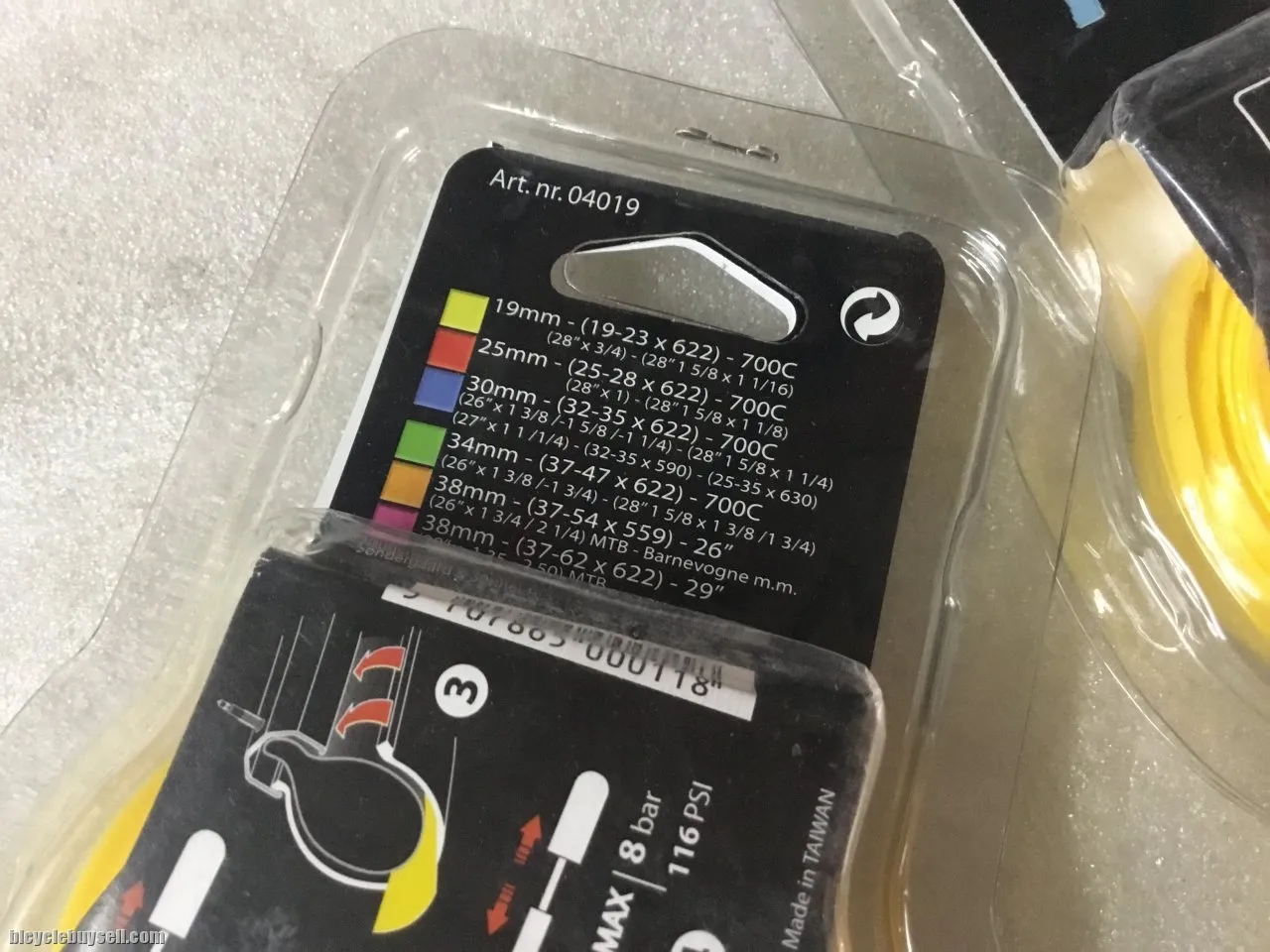 TACX Anti Puncher Inner Tires | Road 19mm | Taiwan  @ free pos