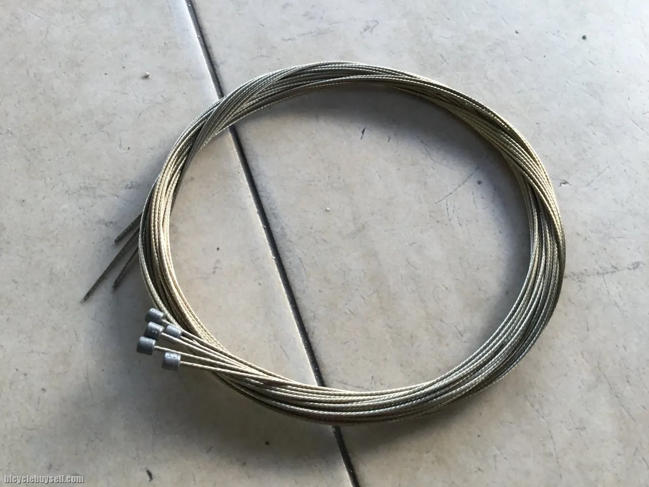 Roadbike/MTB Shifter Inner Cable - Smooth/Gold Cloating 1pcs â€” free courier