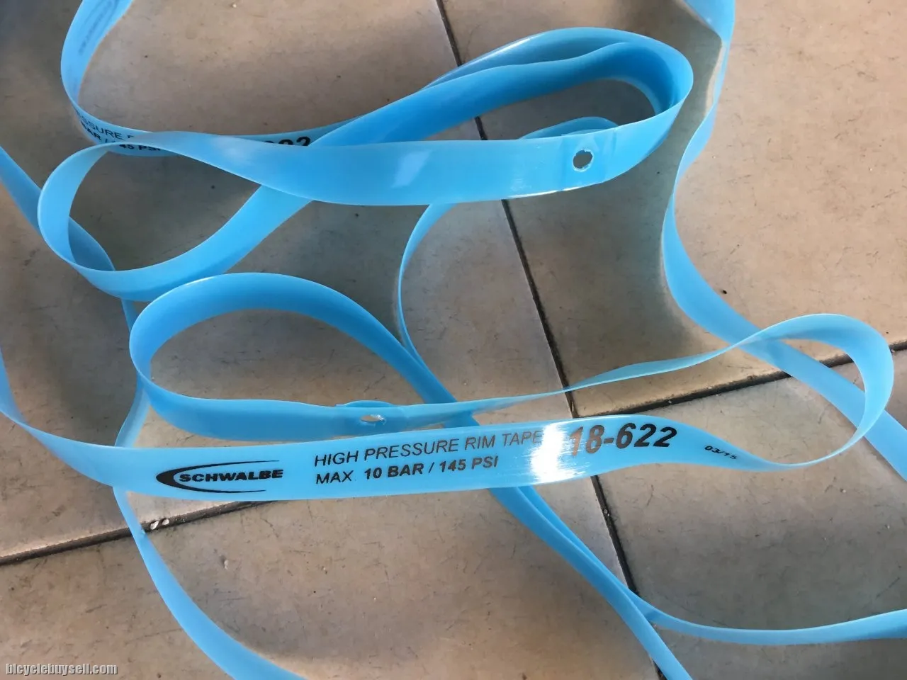 Schwalbe High Pressure RimTape For Roadbike 10bar/145psi â€” free courier